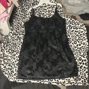 Wild Fable Women’s Black Floral Mini Dress LARGE